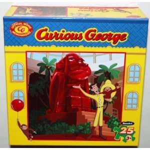  Curious George Official Movie Merchandise, 25 Piece Puzzle 
