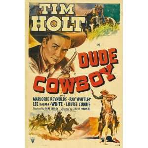  Dude Cowboy Movie Poster (11 x 17 Inches   28cm x 44cm 