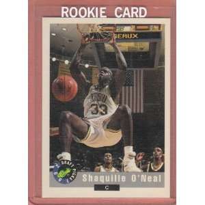  1992 DRAFT PICKS #1 SHAQUILLE ONEIL RC NMINT Sports 