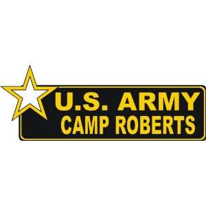  United States Army Camp Roberts Bumper Sticker Decal 6 