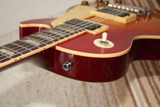 80s Burny Super Grade Standard Les Paul Flamed Sunburst Guitar MIJ 