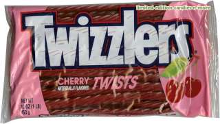 Bag of STRAWBERRY Twizzlers Twists Licorice Candy  