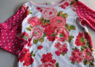 EUC Mini Boden floral hodge potch shirt top girls 9 10  