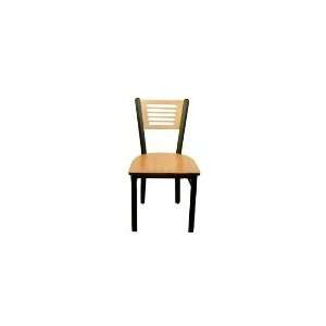  Oak Street Mfg SL2150 5   Dining Chair w/ 5 Line Solid 