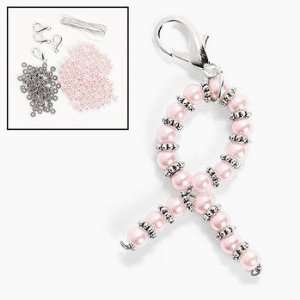  Pink Ribbon Bag Clip Kit   Adult Crafts & Decoration 
