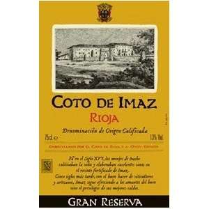  El Coto De Rioja Rioja Coto De Imaz Gran Reserva 2001 