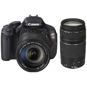  Canon EOS Rebel T3i + Canon 18 135mm +Canon 55 250mm Zoom 