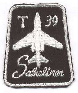 60s 70s T 39 (black white) patch  