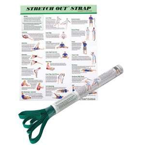  OPTP Stretch Out Strap with Instructional Stretching 
