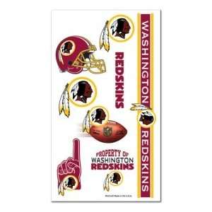  Washington Redskins Temporary Tattoos