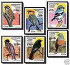 Thailand Stamps 1997 Waterfowl Jacanas, Stork, Stilt  