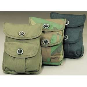  Canvas 2 Pocket Ammo Pouch Wallet
