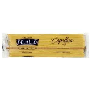  Delallo, Pasta Bag Capellini, 16 OZ (Pack of 16) Health 