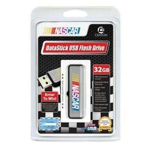   Nascar Usb 2.0 Flash Drive Silver External Capless Design Electronics