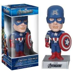  Funko Avengers Movie Captain America Wacky Wobbler Toys 