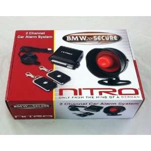  Nitro BMW SECURE 2 Channel Car Alarm System With 2 Remote 