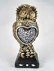 Barcino Designs Trencadis Spanish Mosaic Owl Figurine Magnetic Magnet 