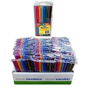 8pk Color Markers Display Case Pack 48 