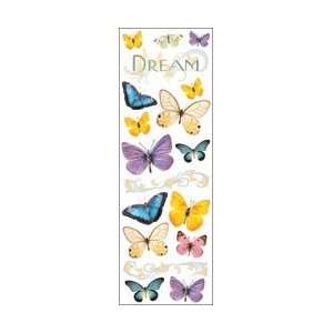  Paper House Rub On Glitter Butterfly Dream RUBGL 13; 3 