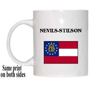  US State Flag   NEVILS STILSON, Georgia (GA) Mug 
