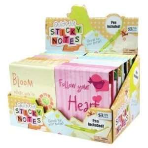  Quick Jot Sticky Notes Case Pack 24 