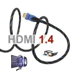  Premium Braided 20FT Ultra High Speed HDMI 1.4 Cable 3D 