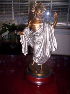Bronze *Jesus, Now & Forever Statute*The Franklin Mint  