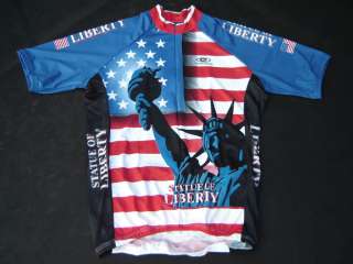 New USA   Statue of Liberty Cycling Jersey size XS / S  