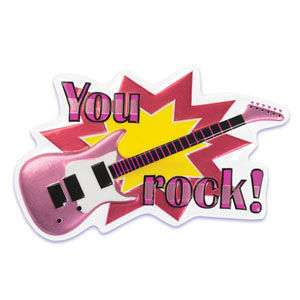 Rock Star Pop Top Cake Topper Decoration Pink NEW  