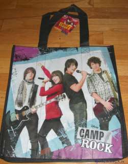 NEW Disney Camp Rock Reusable Grocery Shopping Bag Tote  