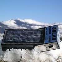 Solar Panel Camping Bicycle Light & AA battery charger  