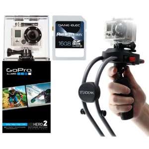  GoPro HD HERO 2 / Steadicam Smoothee Package w/ Free 16GB 