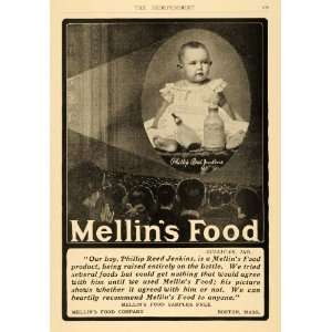  1902 Ad Mellins Baby Food Phillip Reed Jenkins Theater 