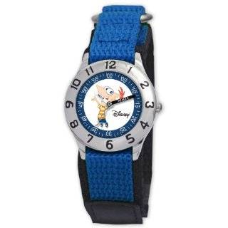   Disney Phineas and Ferb Phineas Blue Velcro Watch by eWatchFactory