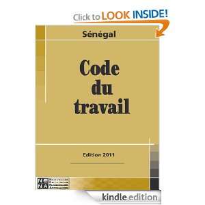 Code du travail (French Edition) Sénégal  Kindle Store