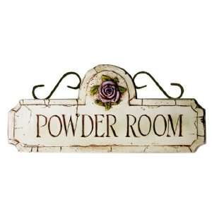  Powder Room Sign