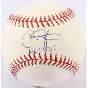  Chris Carpenter Autographed Baseball w/ CY 05   SM Holo 