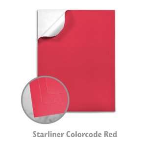  Starliner Colors Red Label Sheet   100/Package Office 