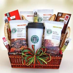 Starbucks On the Go Coffee Gift Basket  Grocery & Gourmet 