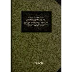   Versehen, Volume 8 (German Edition) (9785876645616) Plutarch Books