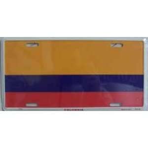 Columbia Flag License Plate