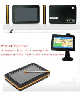 inch portable car GPS navigation device E Road route upgrade Free 