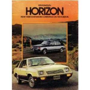  1979 PLYMOUTH HORIZON Sales Brochure Literature Book Automotive