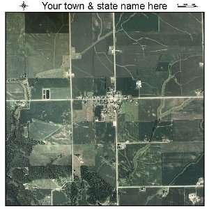  Aerial Photography Map of Prairieburg, Iowa 2011 IA 