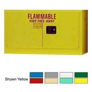   Manual Close, Stackable Flammable Cabinet Md Green 