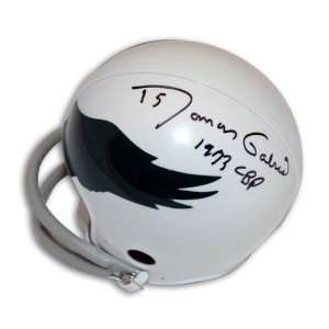   Throwback Mini Helmet Inscribed 1973 CBP Comeback Player of the Year
