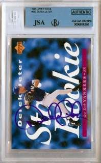 Derek Jeter Autographed Signed 1995 Upper Deck Card JSA #X22810  