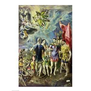  The Martyrdom of St. Maurice   Poster by El Greco (18x24 