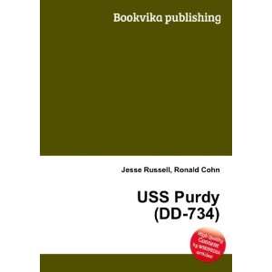  USS Purdy (DD 734) Ronald Cohn Jesse Russell Books