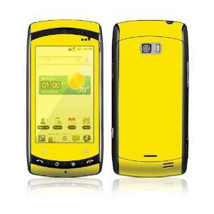  LG Ally VS740 Skin Decal Sticker   Simply Yellow 